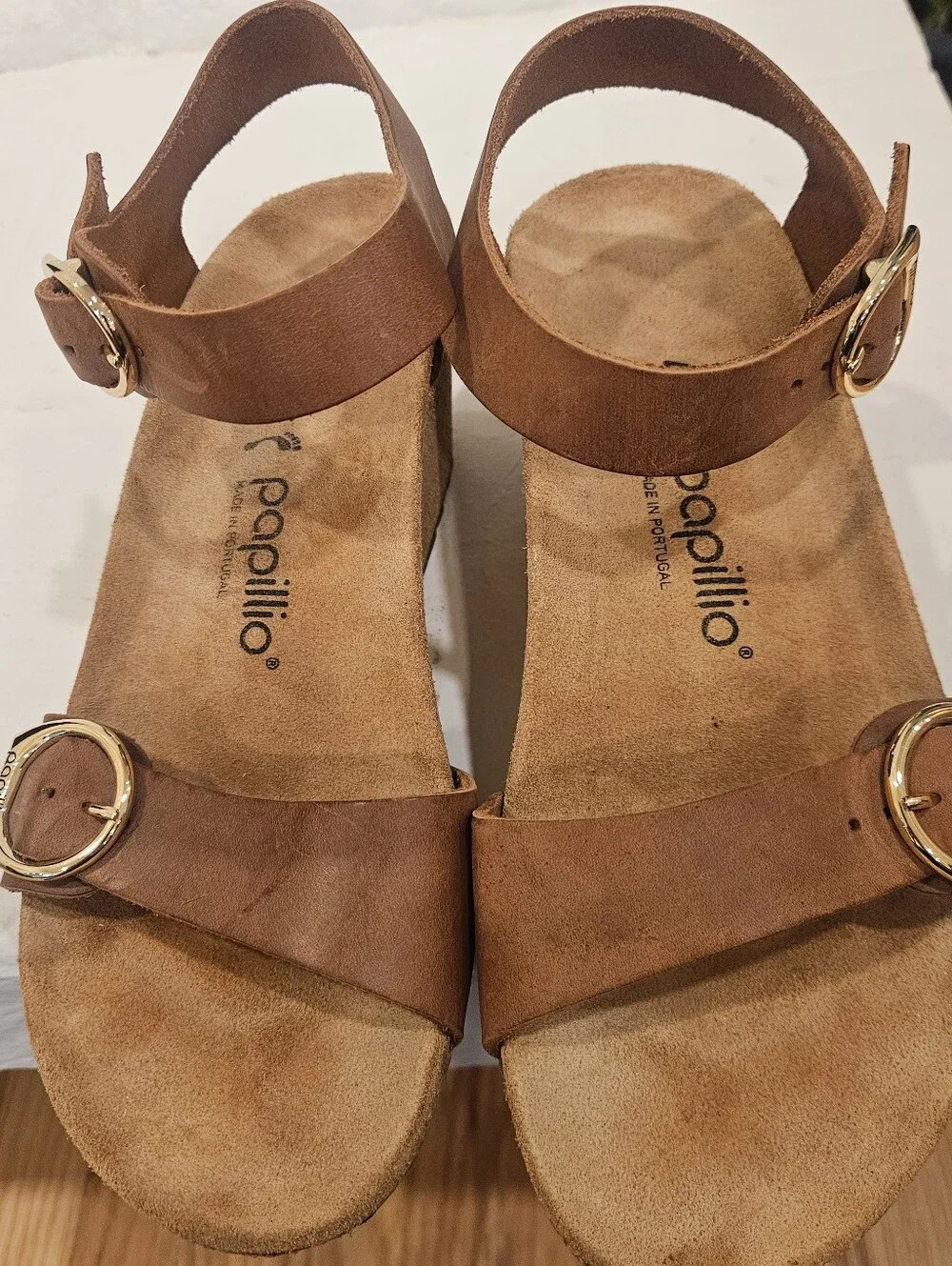 Papillio Soley Ring Buckle Wedge Sandal